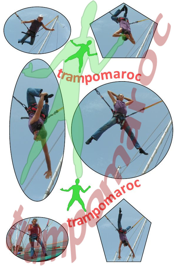 Le bungy trampoline vu de près