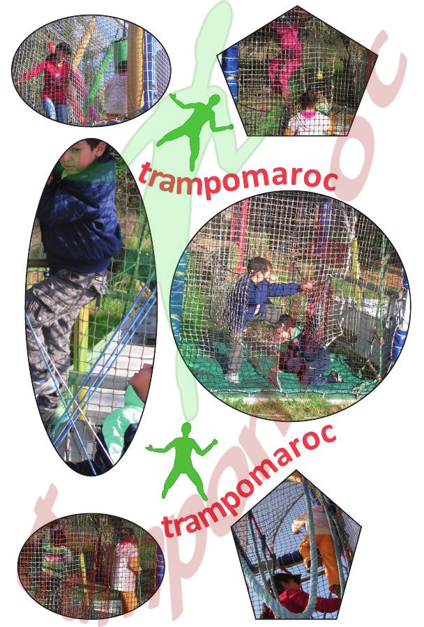Ateliers de la cage à grimper vus de l'intérieur